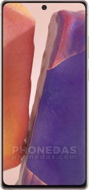 DAS du Samsung Galaxy Note 20 5G