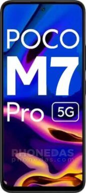 DAS du Xiaomi Poco M7 Pro 5G