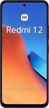 DAS du Xiaomi Redmi 12