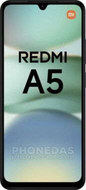 DAS du Xiaomi Redmi A5