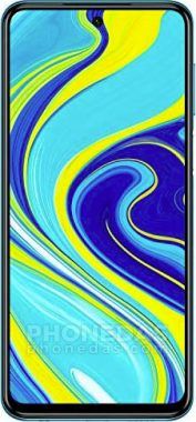 DAS du Xiaomi Redmi Note 9S